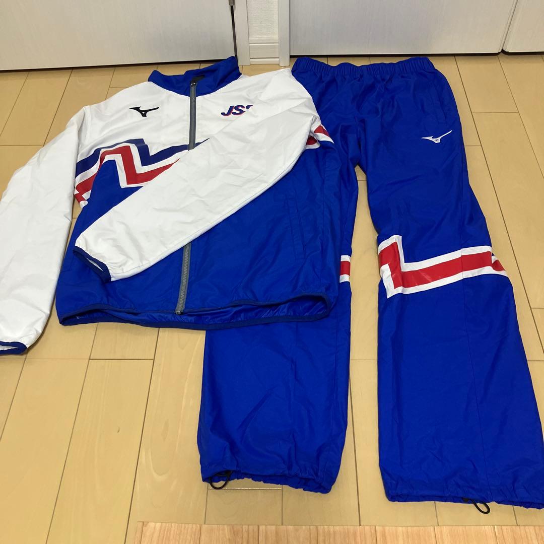 JSS 選手　育成　シャカシャカ　ジャージ　上下セット　L ミズノ　MIZUNO
