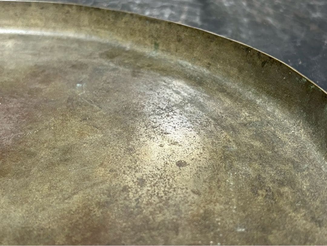 真鍮 パレット トレイ アンティーク インテリア ビンテージ 希少