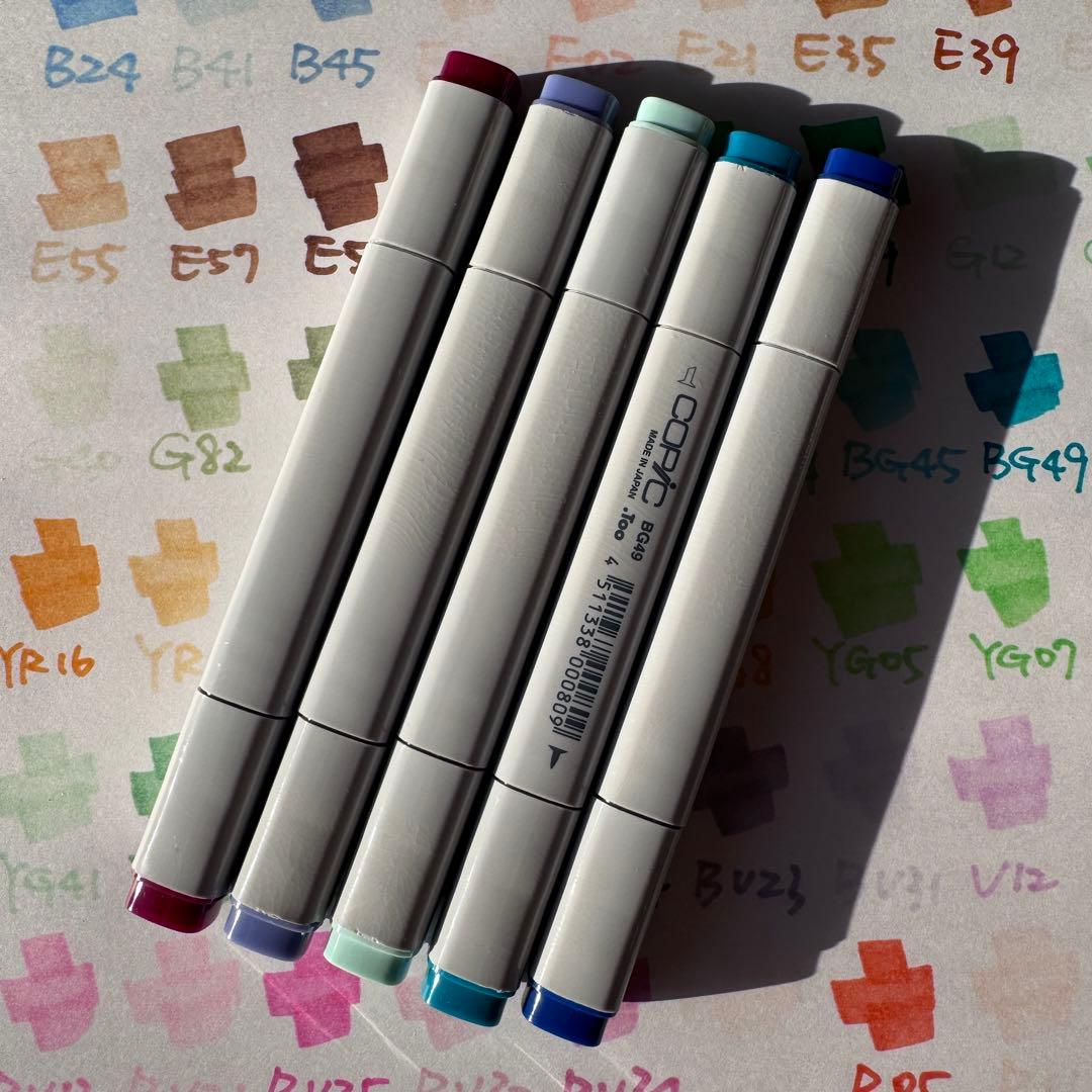 Too Copic Classic 72色 セットC マーカー