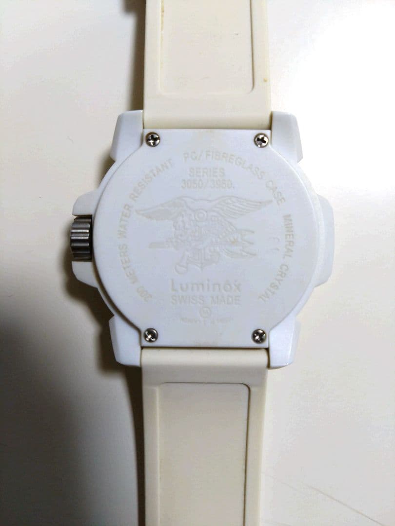 ■美品 LUMINOX 3057 カラーマーク ホワイトアウト 44mm