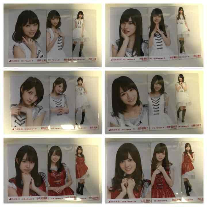 西野、白石などコンプ多数 クリスマスライブ衣装3