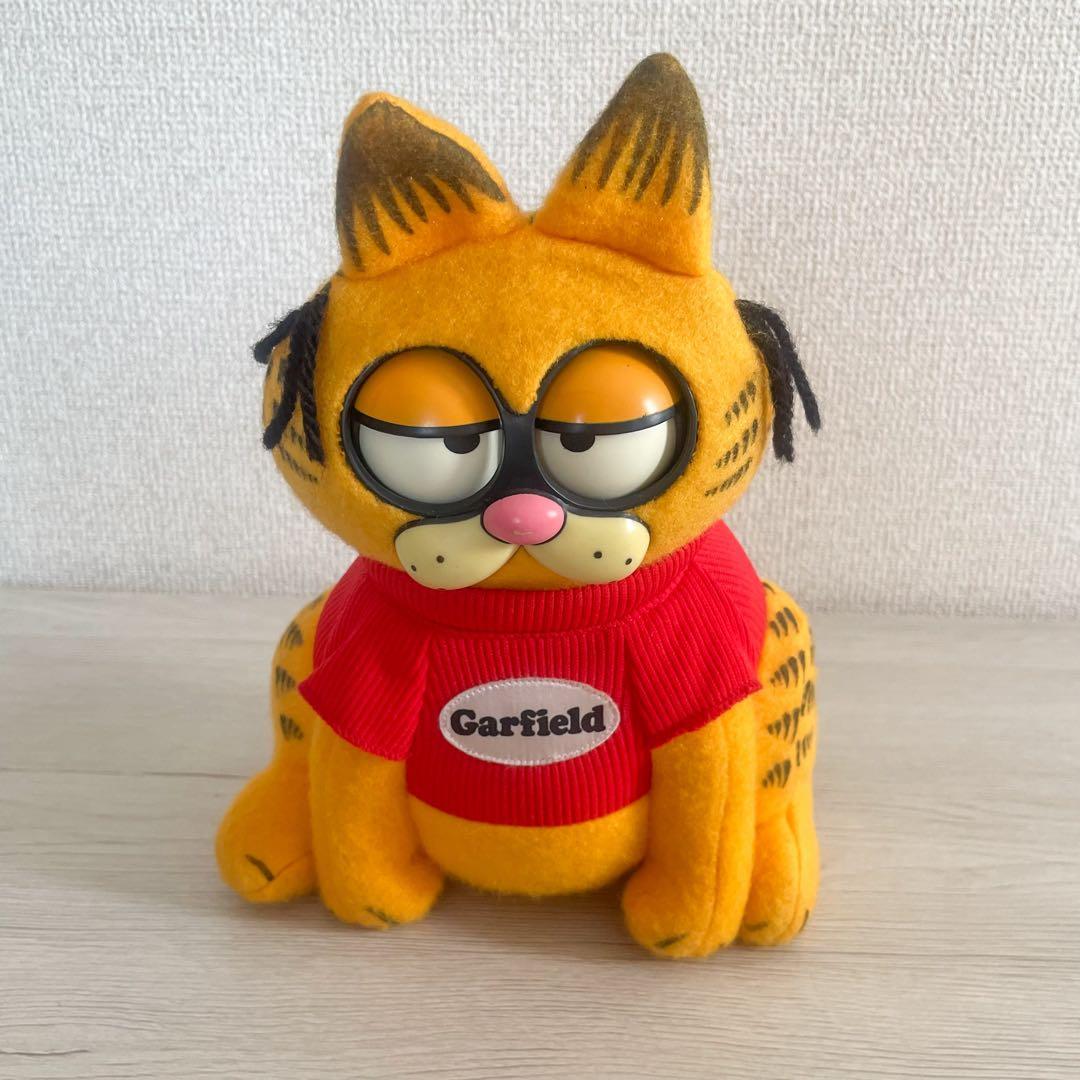 【★激レア★目玉商品、タグ付含】ガーフィールド ぬいぐるみ　６点　レッド系セット