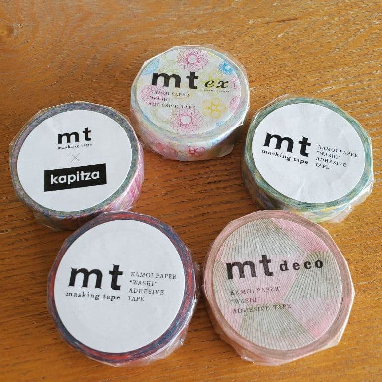 【新品未開封　送料込】　mt マスキングテープ　5 本セット　7