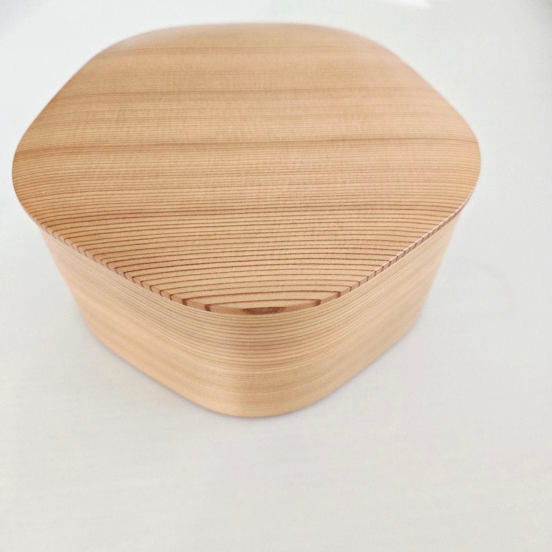 ★大館工芸社 曲げわっぱ 梅花重 ２段 大きめ 重箱★