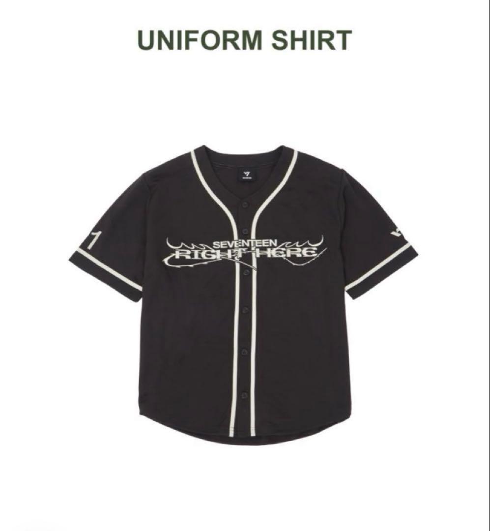 SEVENTEEN RIGHT HERE ユニフォームシャツ ウォヌ