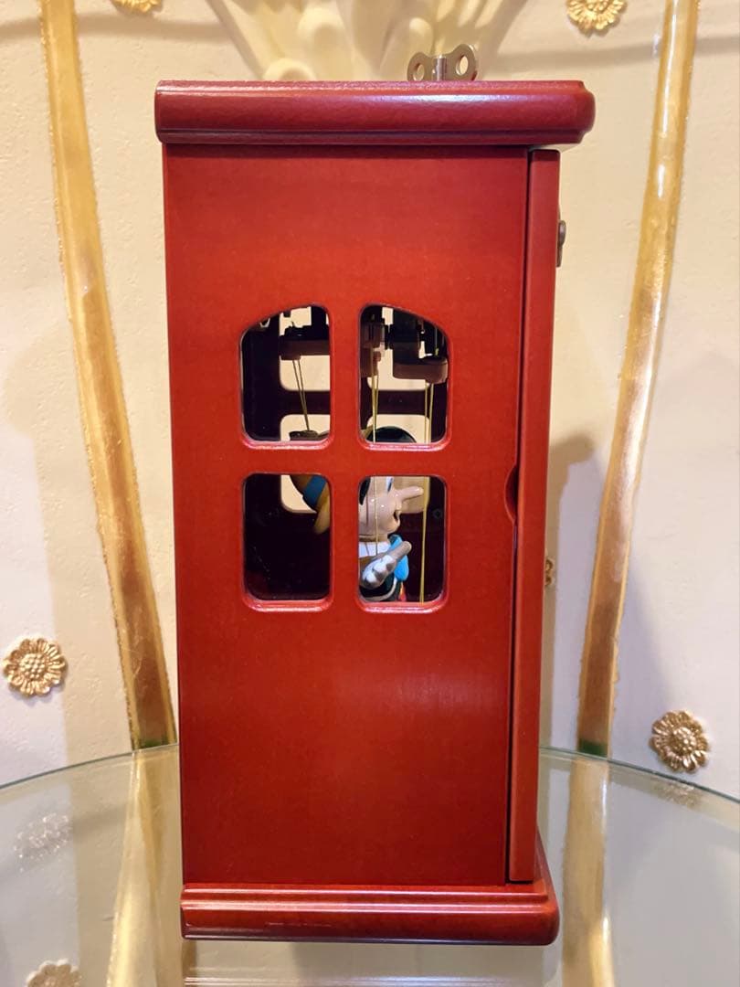 激レア ディズニー ピノキオ マリオネット オルゴール ライト 置物 入手困難