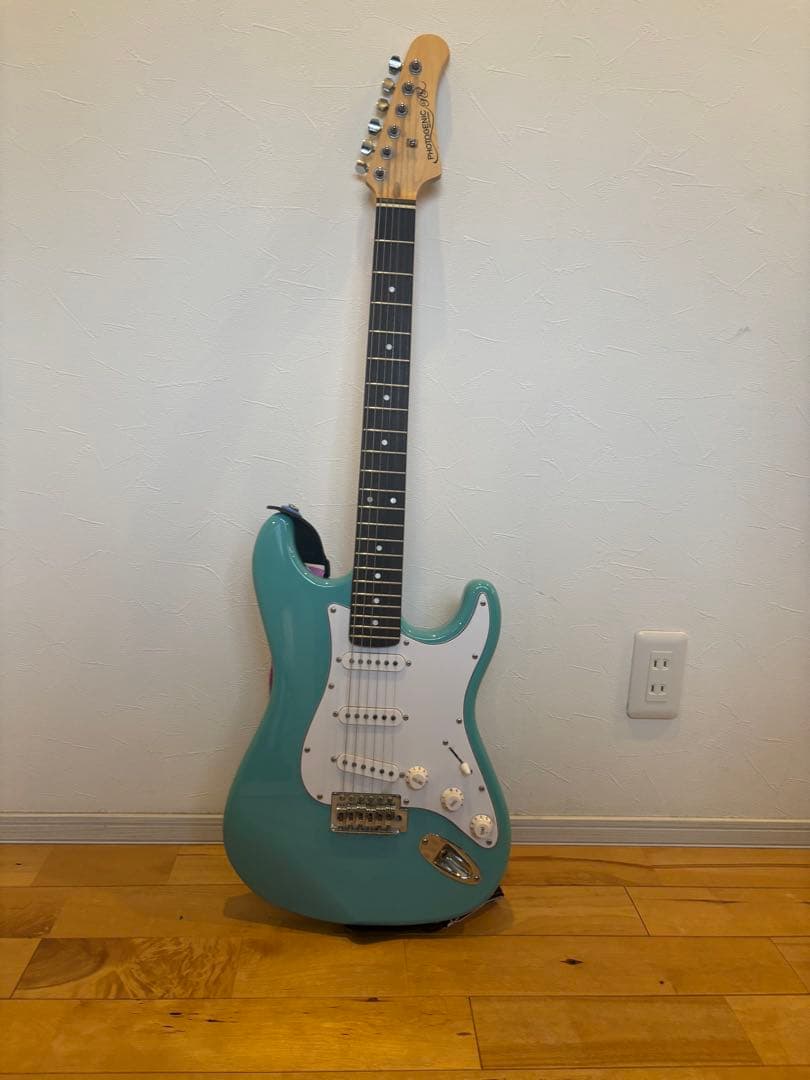 PHOTOGENIC エレキギター水色