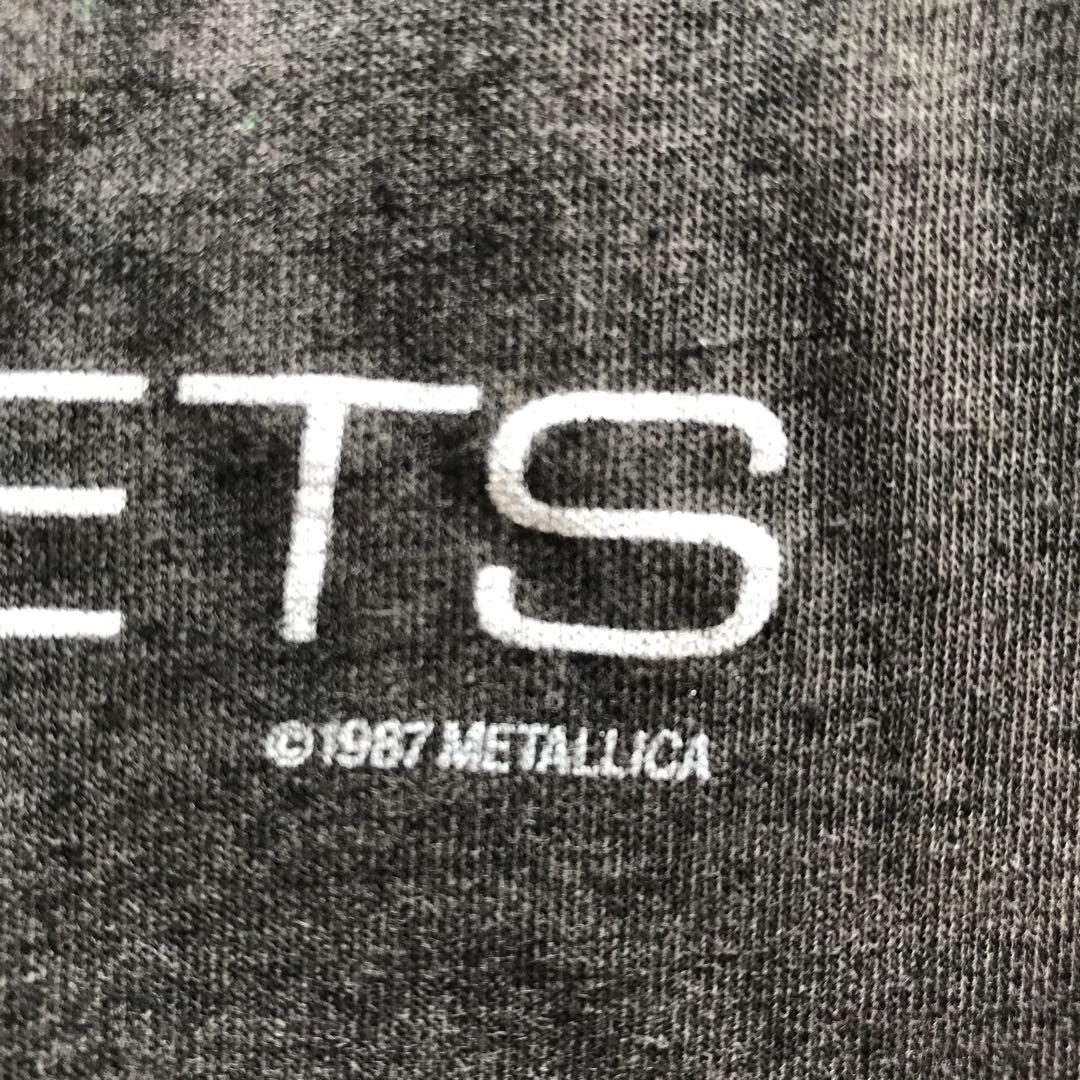 taka着用 メタリカ llica 1987年製ヴィンテージ Tシャツ