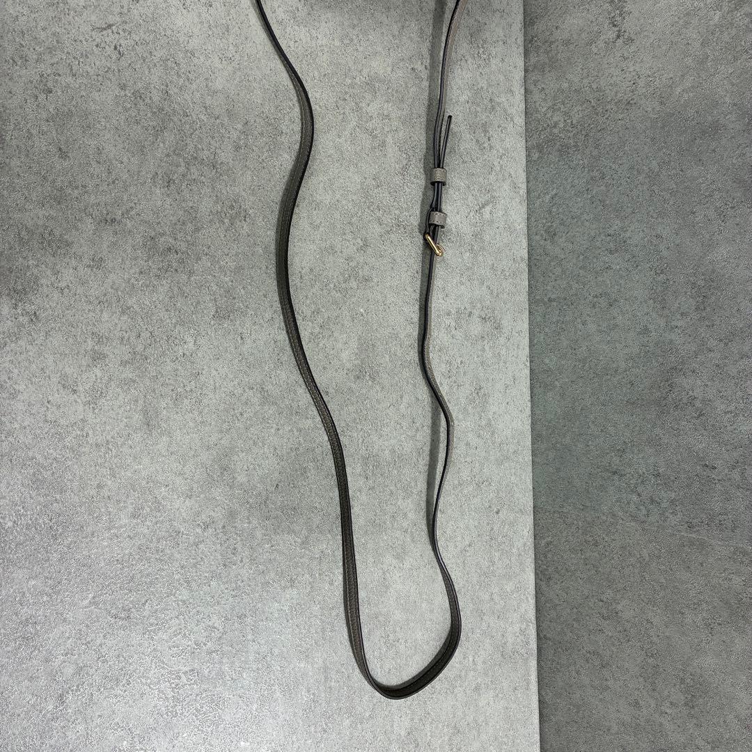 美品✨ TORY BURCH トリーバーチ グレー ペリーボンベ ミニバッグ