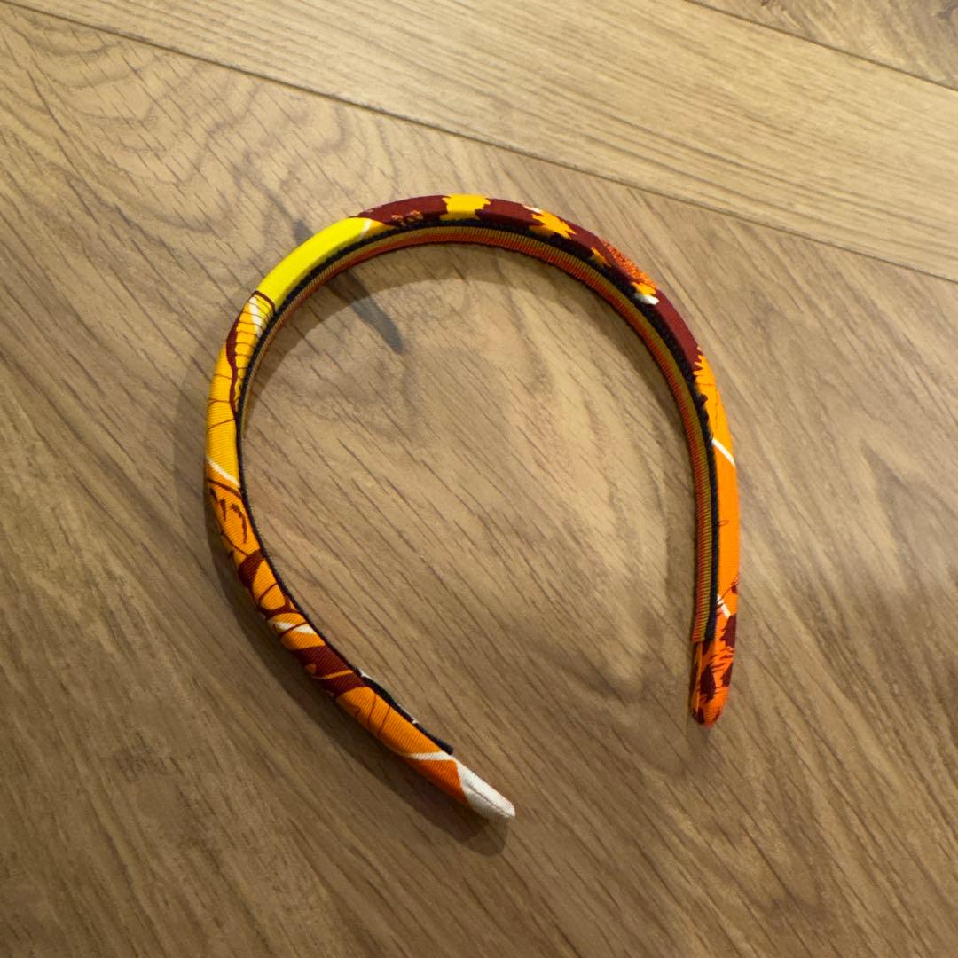 8/8まで　未使用　エルメス　カチューシャ