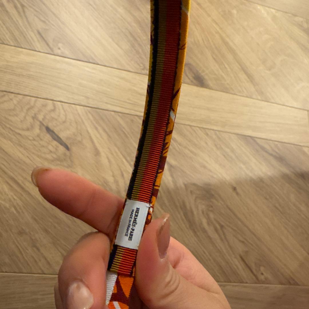 8/8まで　未使用　エルメス　カチューシャ