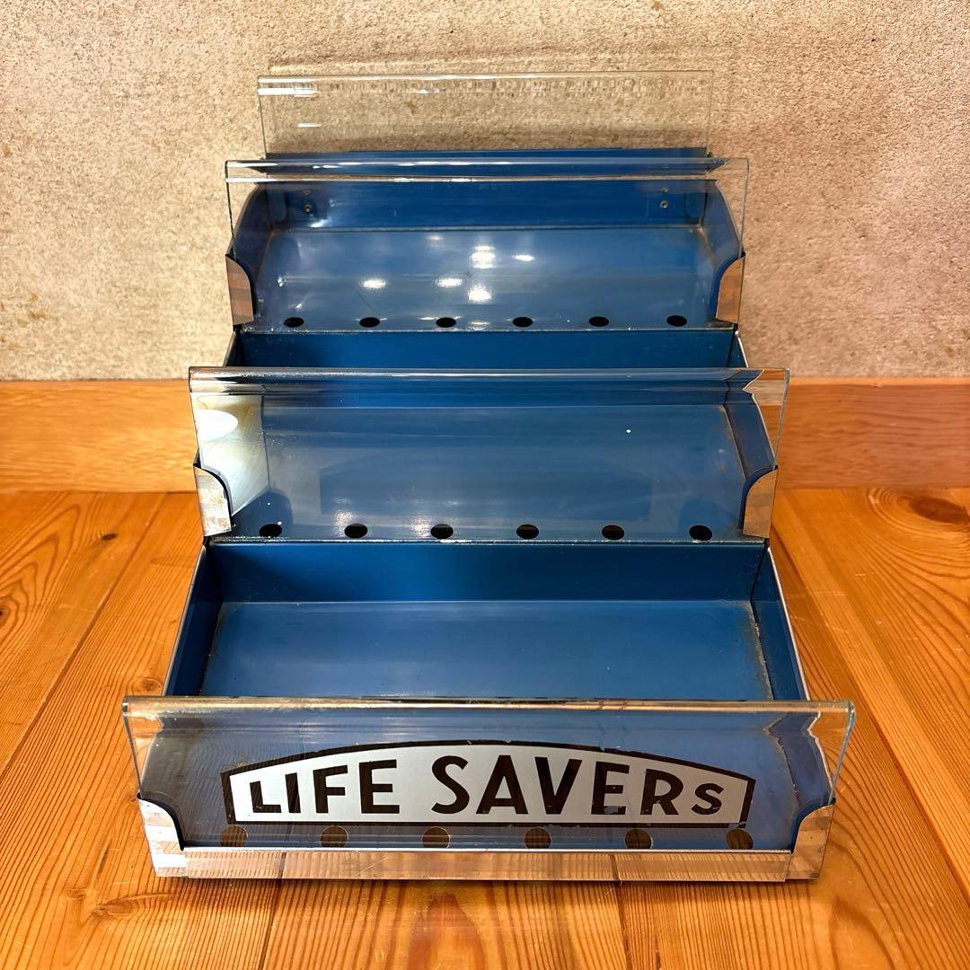 30年代　ライフセーバーズ　キャンディ　シェルフ　ショーケース　ファイヤーキング