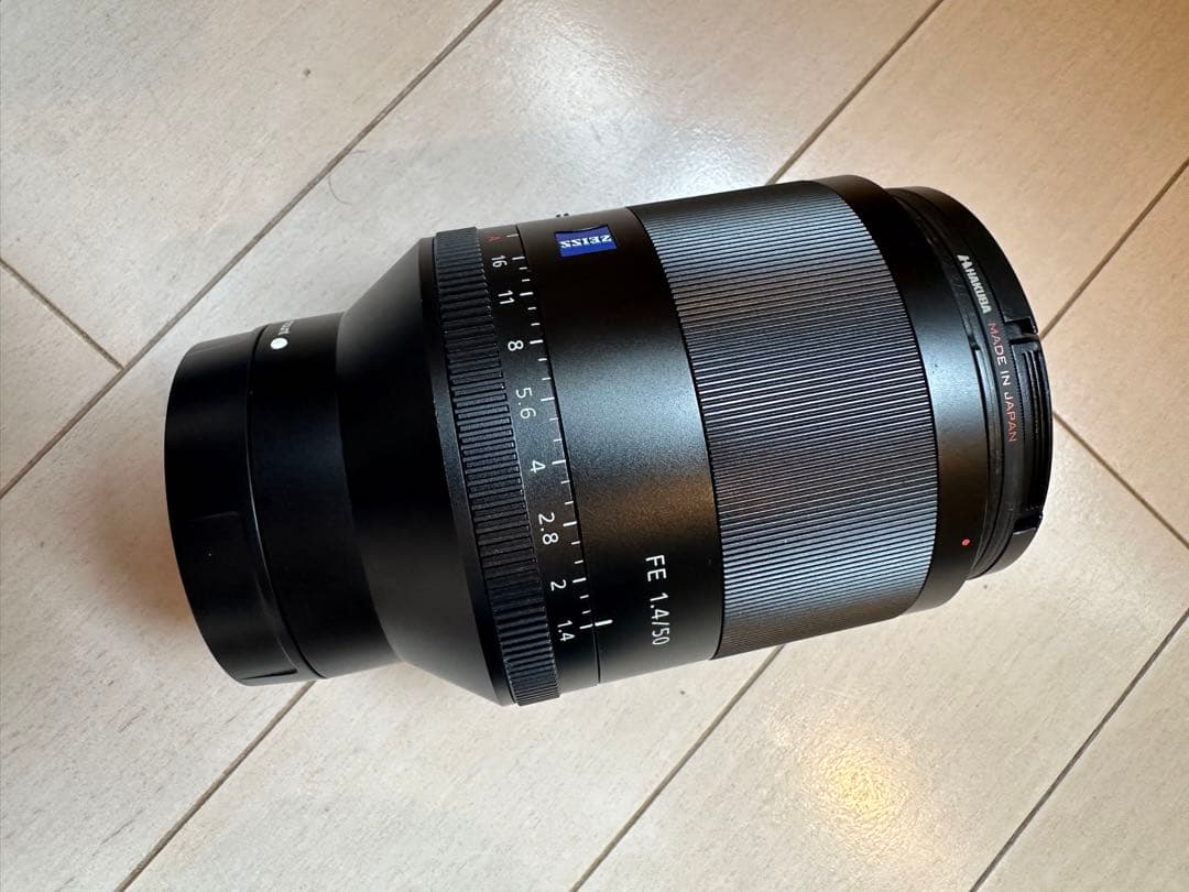 【美品】Sony Planar FE 1.4/50 ZA 単焦点 Zeiss
