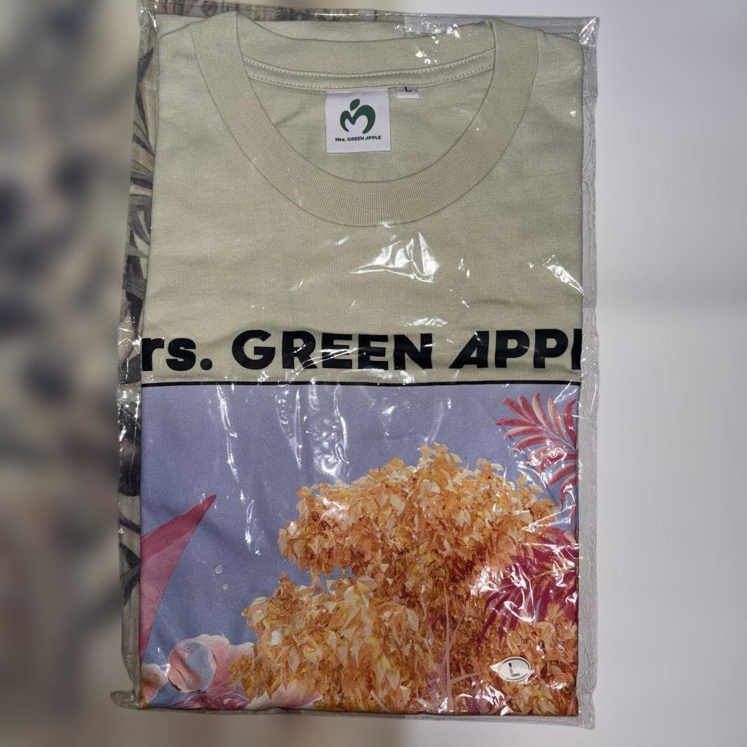 Mrs. GREEN APPLEUtopia TシャツLight Green L
