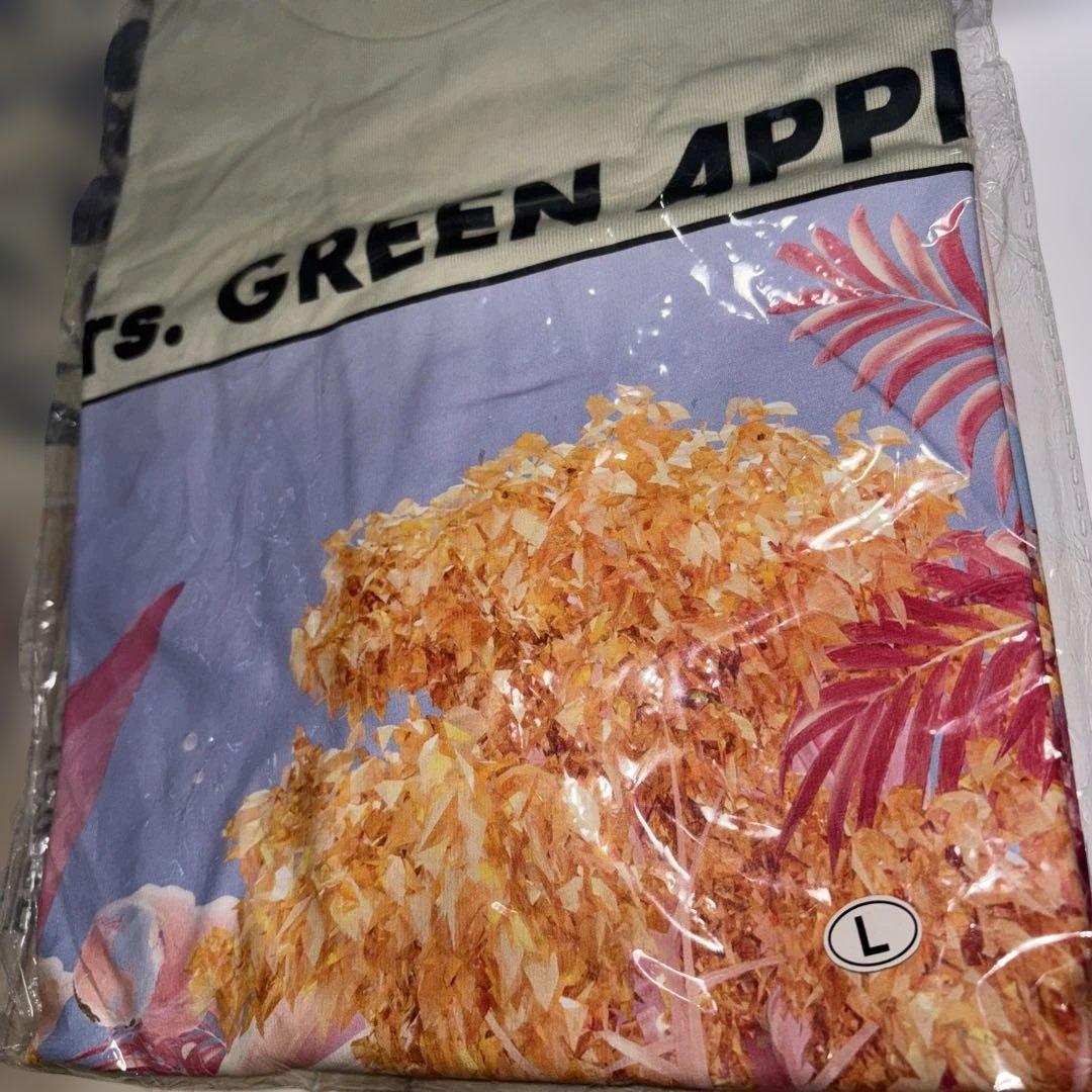 Mrs. GREEN APPLEUtopia TシャツLight Green L