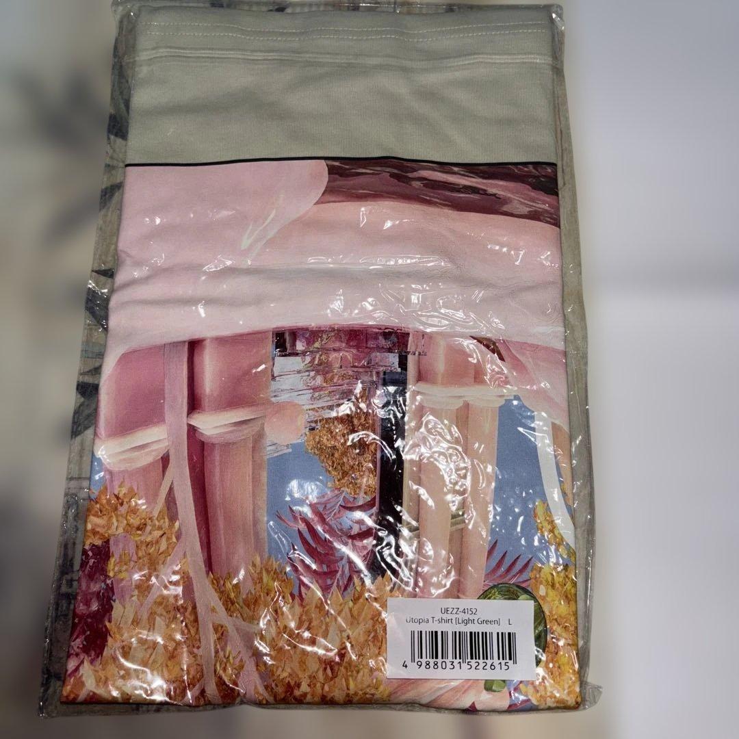 Mrs. GREEN APPLEUtopia TシャツLight Green L