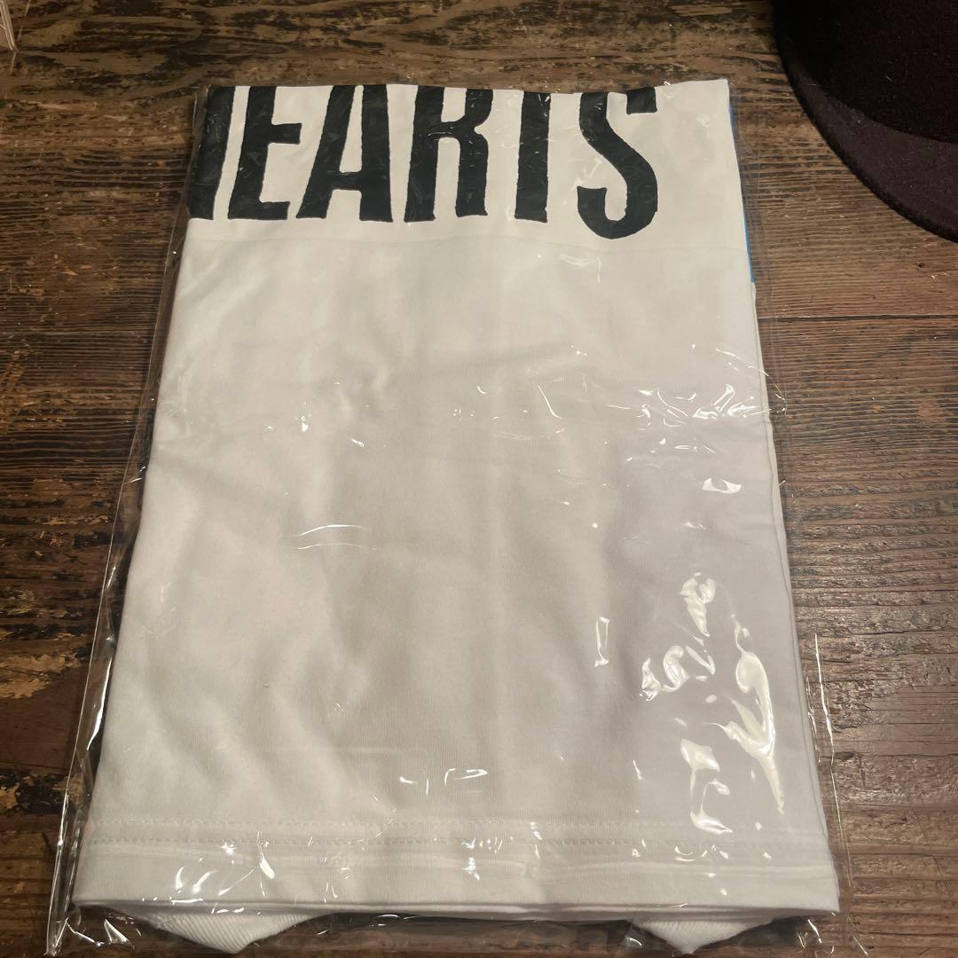 THE BLUE HEARTS Tシャツ Lサイズ ホワイト/ブルー