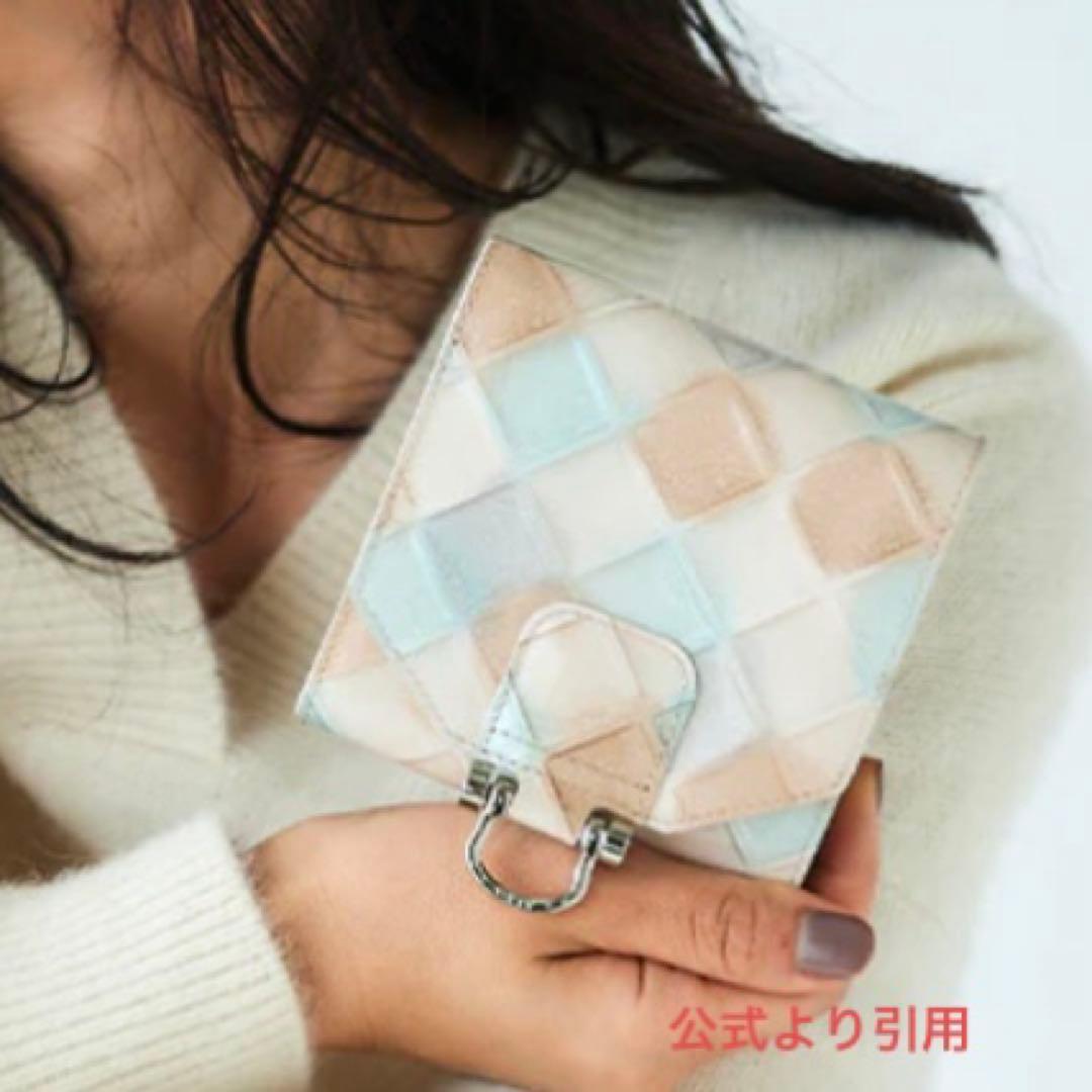 ATAO ロトロ ブロックパーティ 冬季限定 折財布 シャングリラスノー