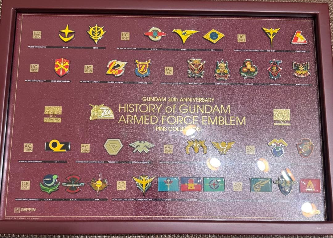 Gガンダム　シャッフル同盟　ピンズセット
