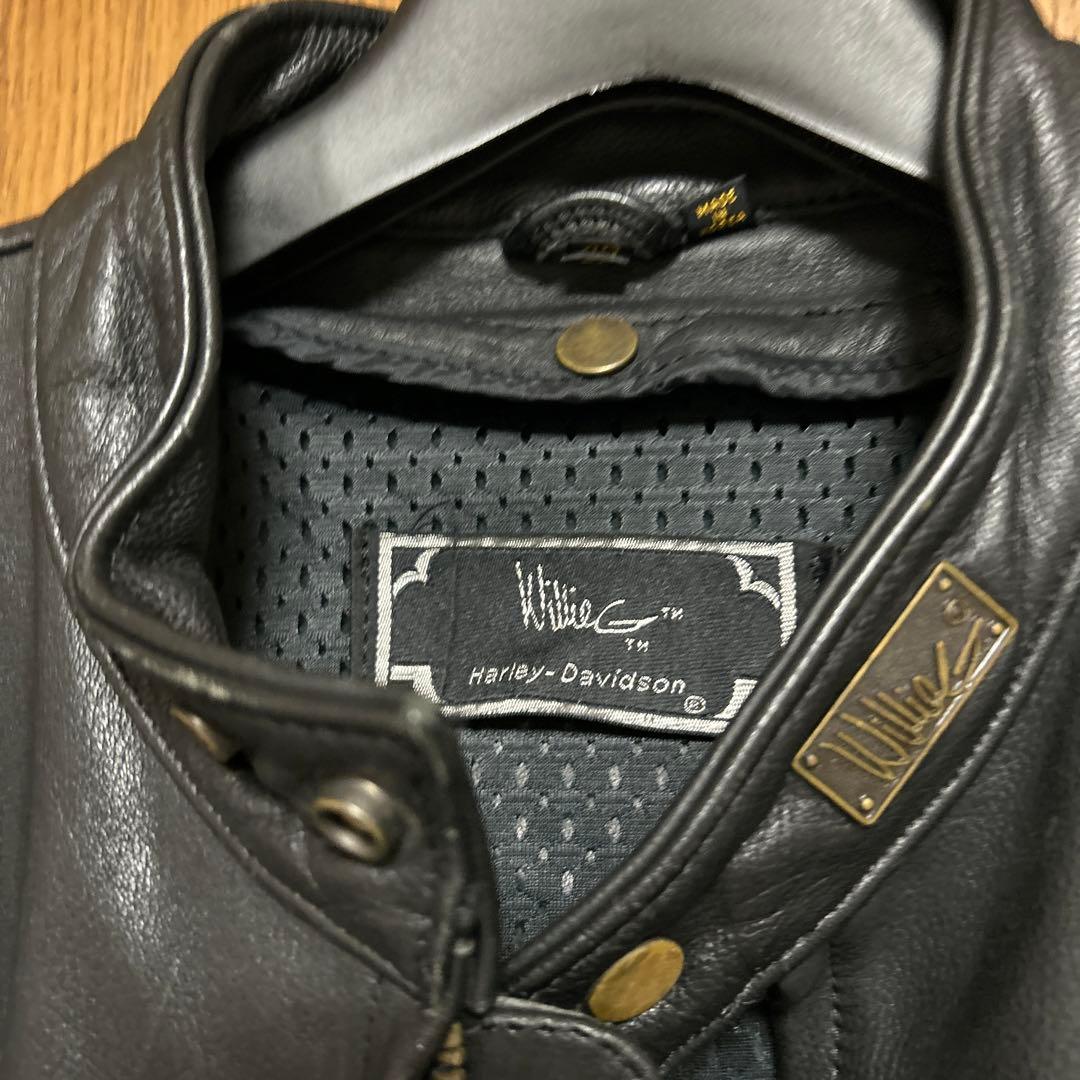 Harley-Davidson ライダースジャケット　インナーベスト付き　値下げ