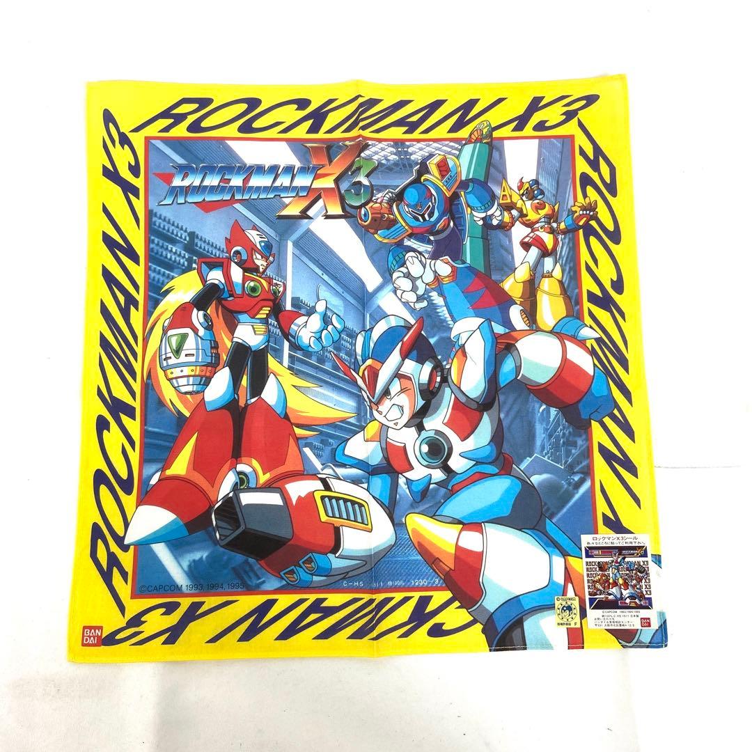 ロックマン ROCKMAN X3 ハンカチ 10枚 セット