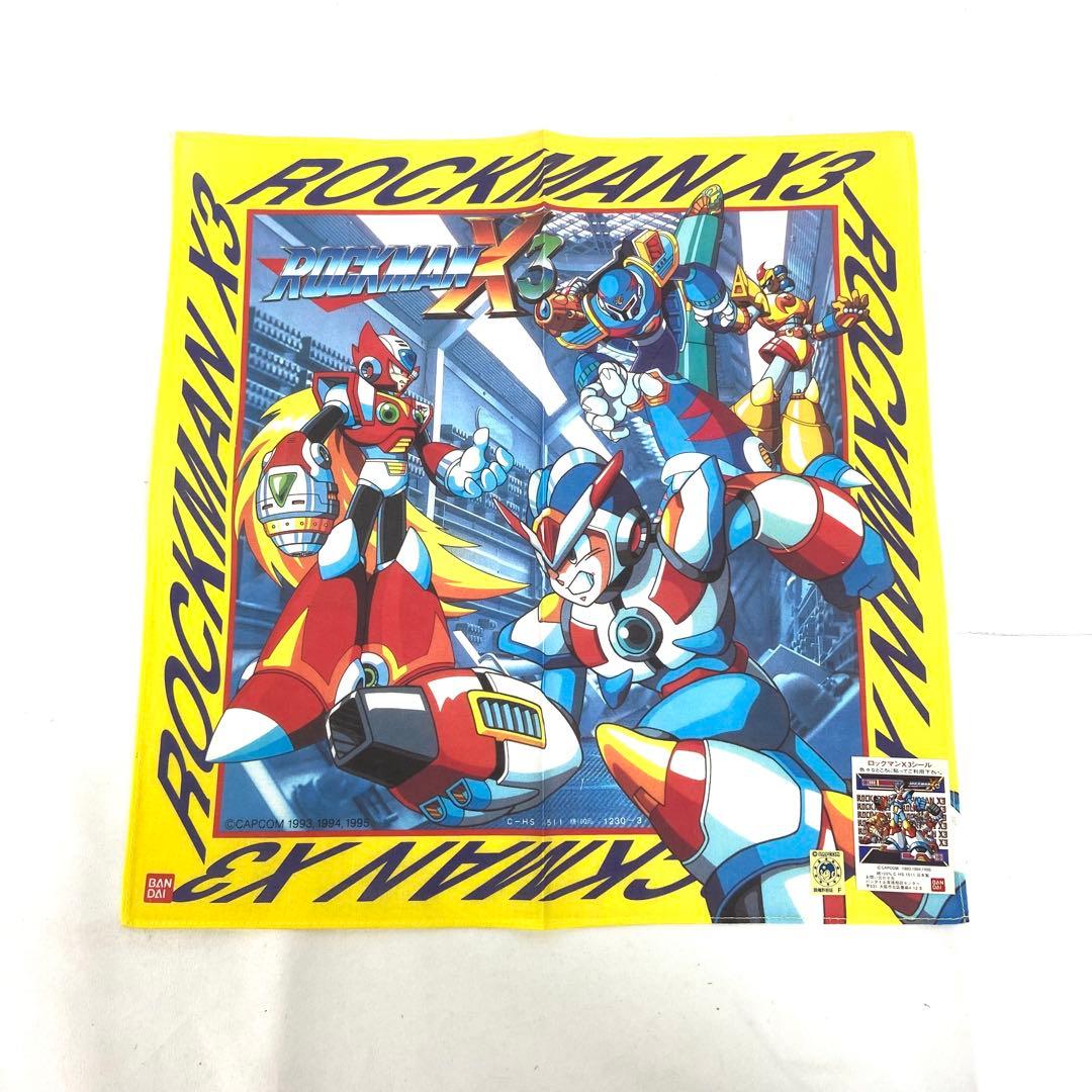 ロックマン ROCKMAN X3 ハンカチ 10枚 セット