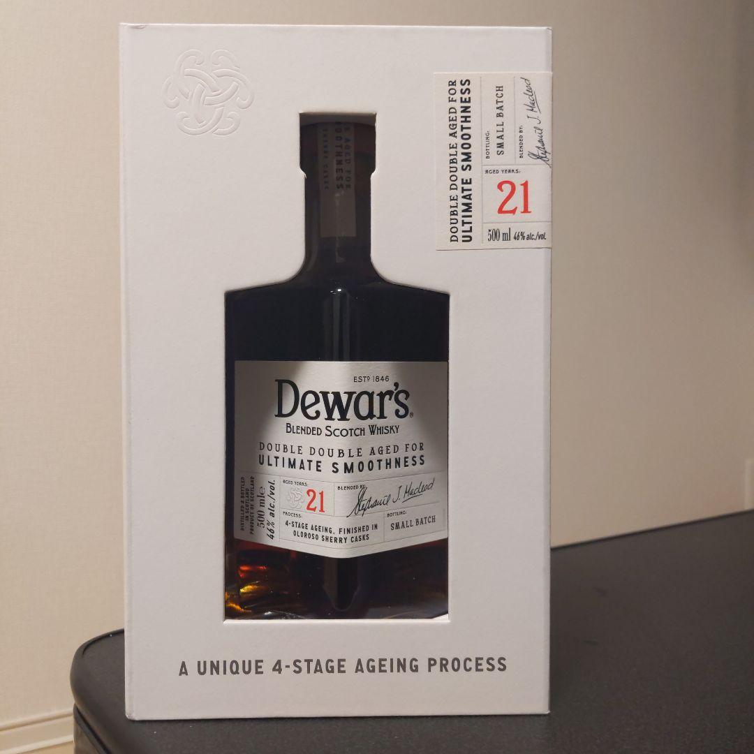 Dewar's 21 Year Old ウイスキー 500ml