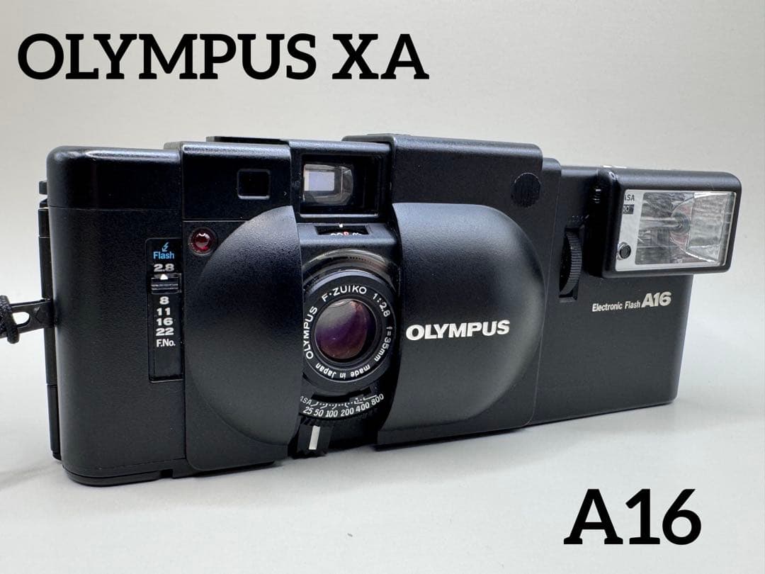 【美品】OLYMPUS XA / A16フラッシュ