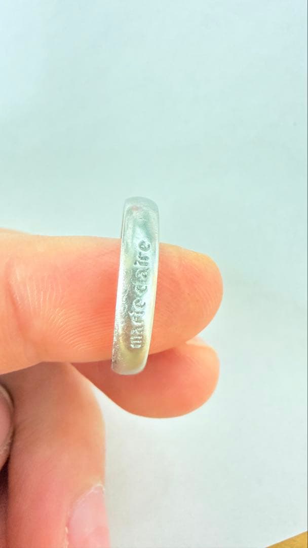 marie claireプラチナ950 シンプルリング