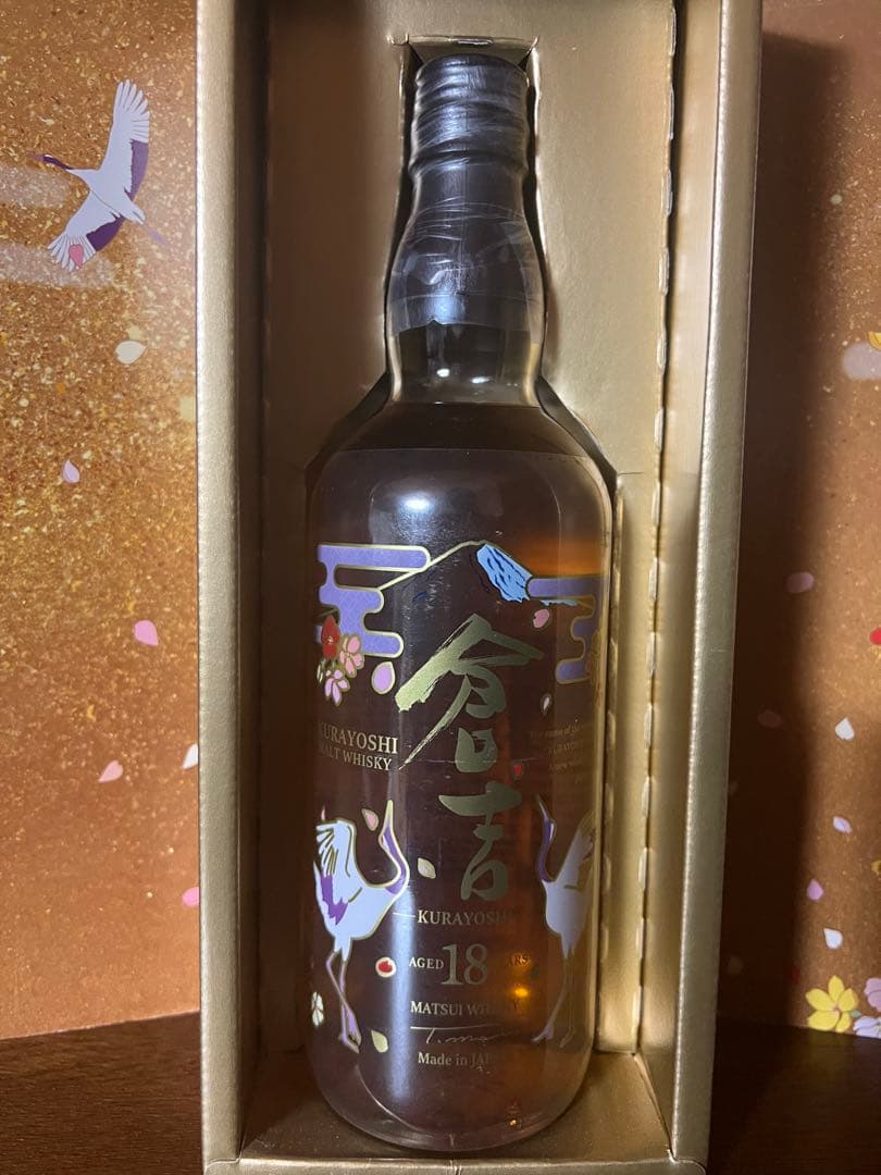 倉吉 18年 松井ウイスキー ギフトボックス　［免税店限定］