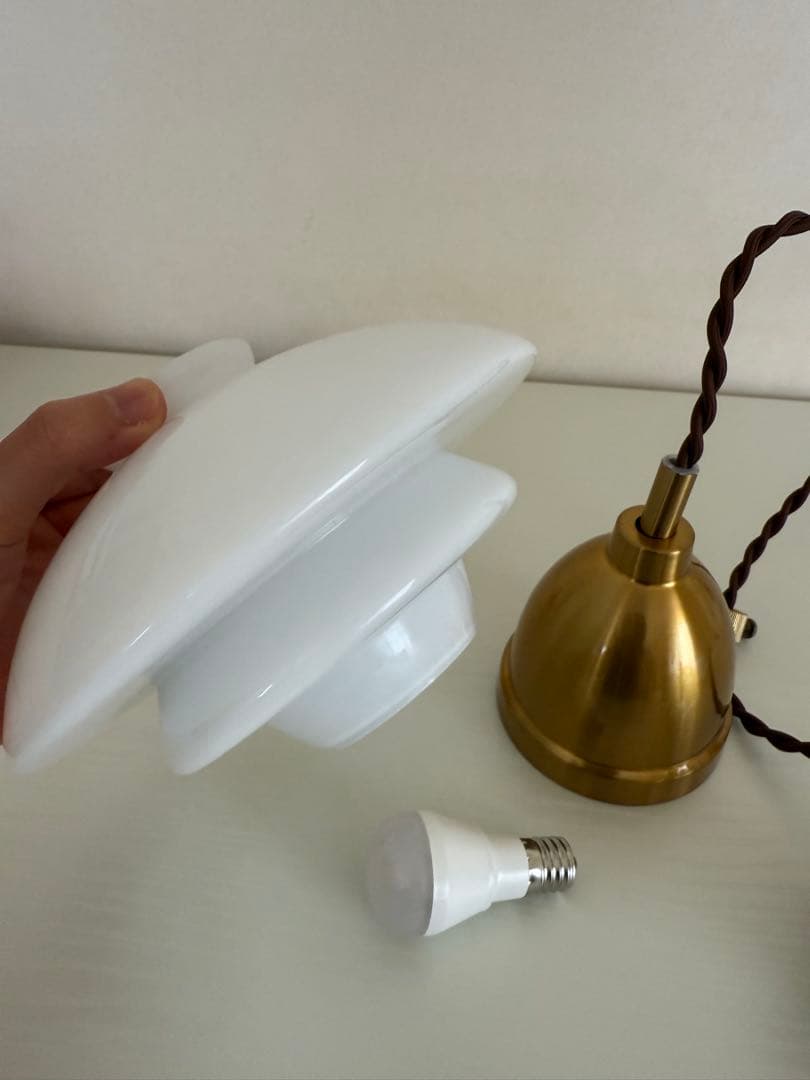 インターフォルム　リネー　ペンダントライト　照明　ダイニング　ホワイト　LED