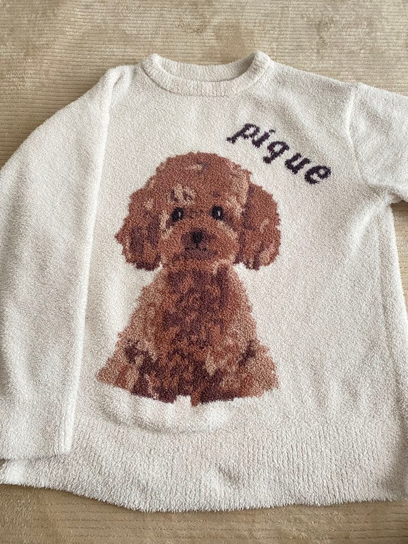 gelatopique トイプードル パジャマ上下セット