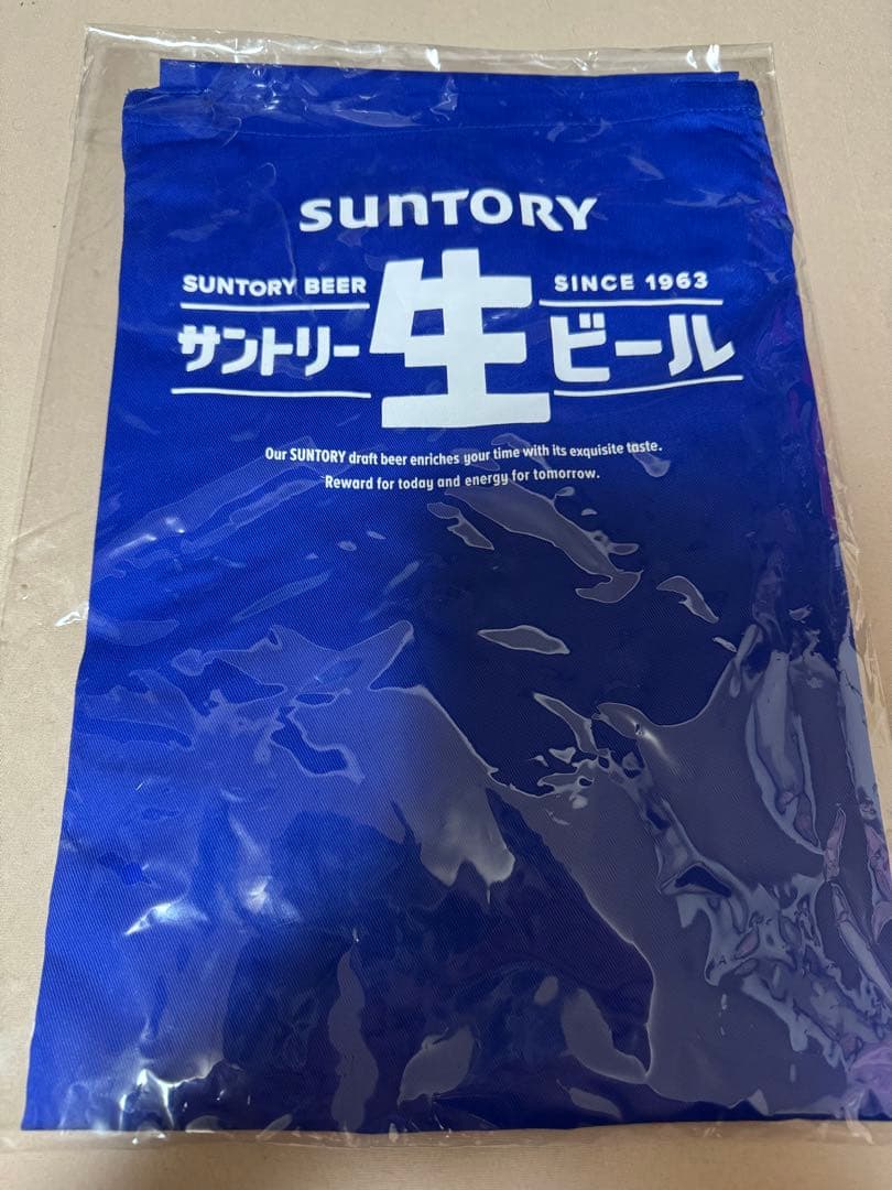 SUNTORY生ビール サッポロビール エプロン サッポロラガービール 掛け看板
