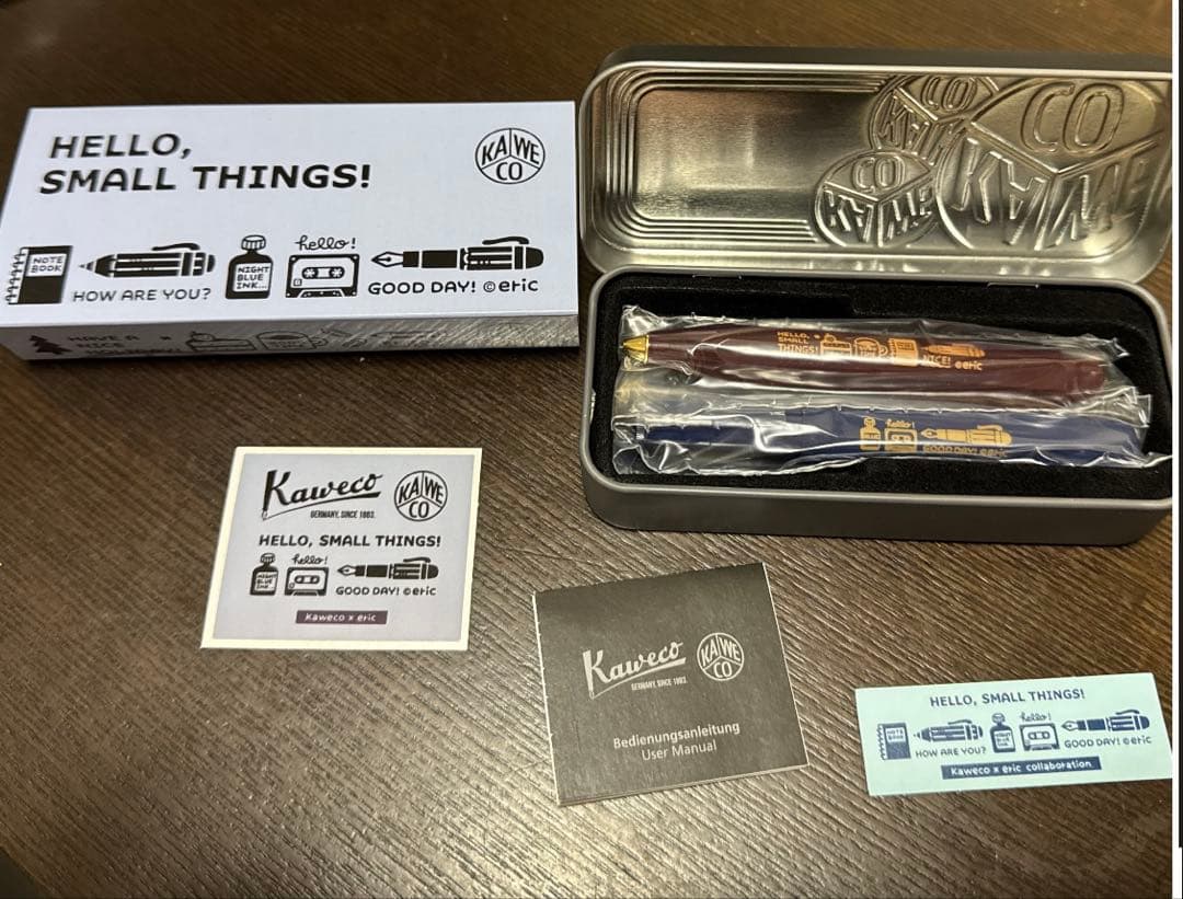 ericさん 万年筆 ボールペンセット カヴェコ