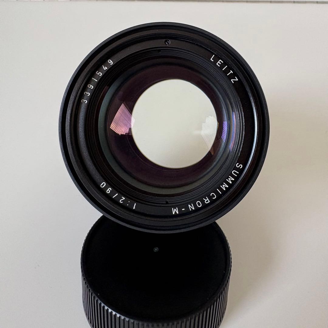 【美品級】Leica Summicron-M 90mm f2 3rd ズミクロン