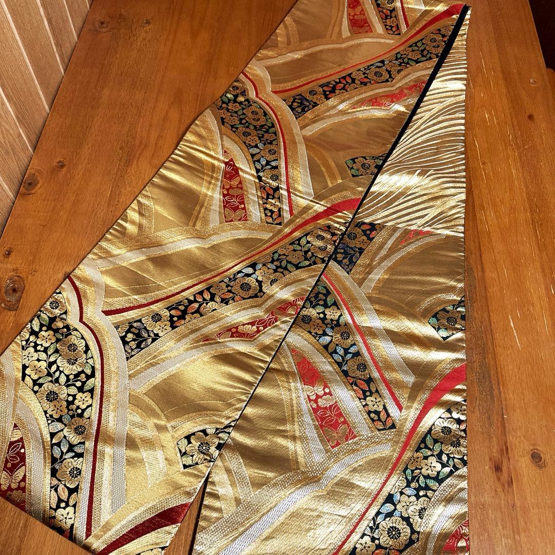 トールサイズ　正絹振袖　袋帯　小物セット　大きめサイズ　18ー10