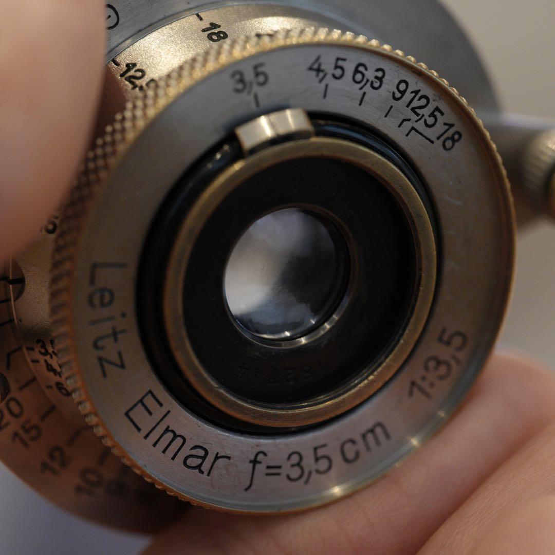希少 Leica Leitz Elmar 35mm F3.5 初期型シリアル