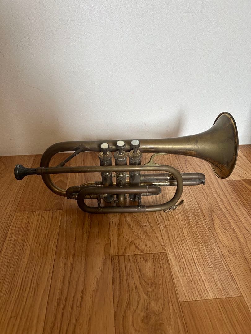 トランペット 管楽器 アンティーク 詳細不明 動作未確認 ジャンク品