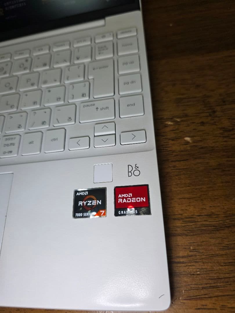 HP Pavilion　Aero Ryzen 7　16GB 500GB