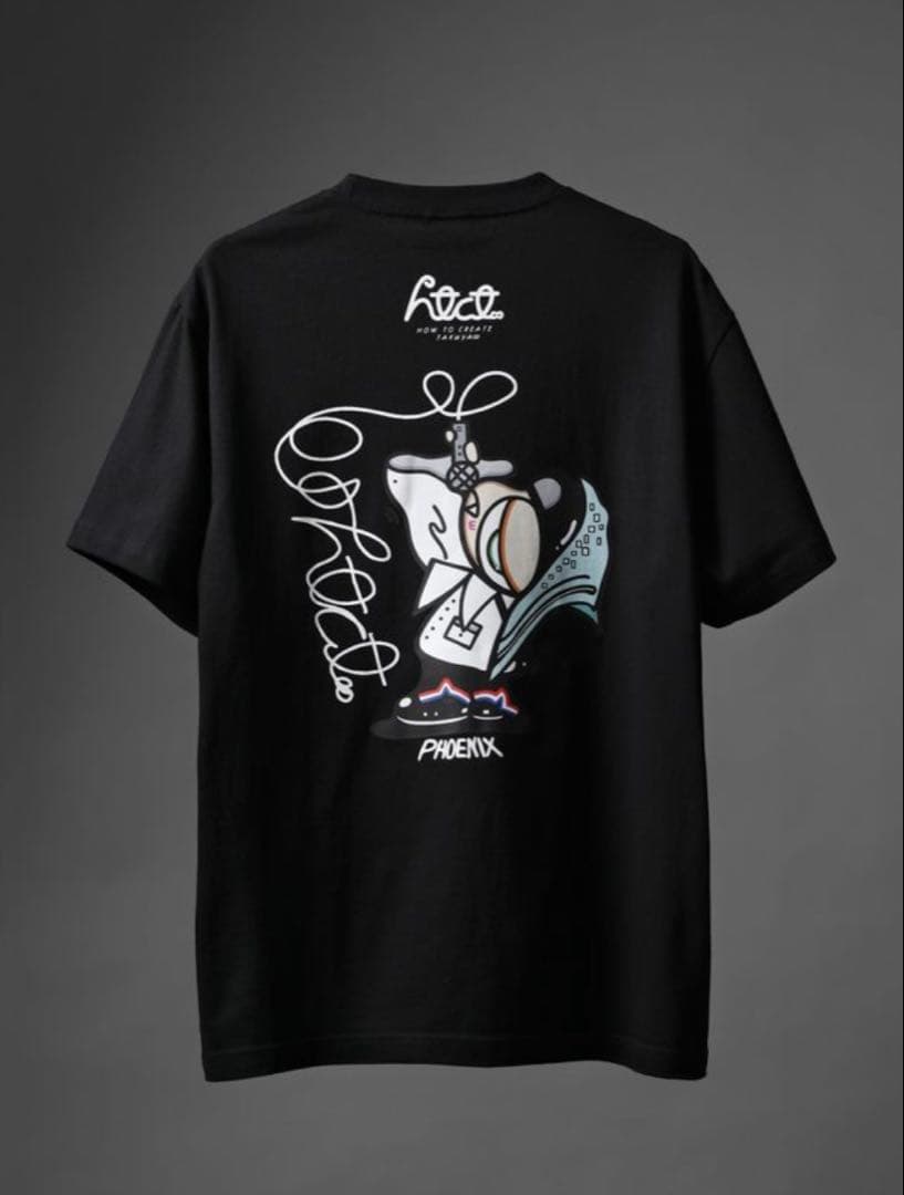 HOW TO MAKE キャラクターTシャツ XL ブラック