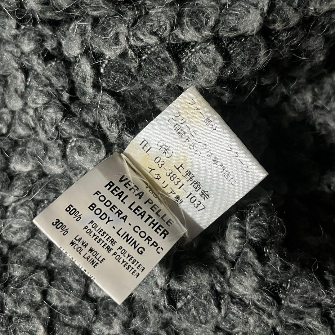 ジャケット・アウター GIORGIO BRATO fur lamb leather jacket