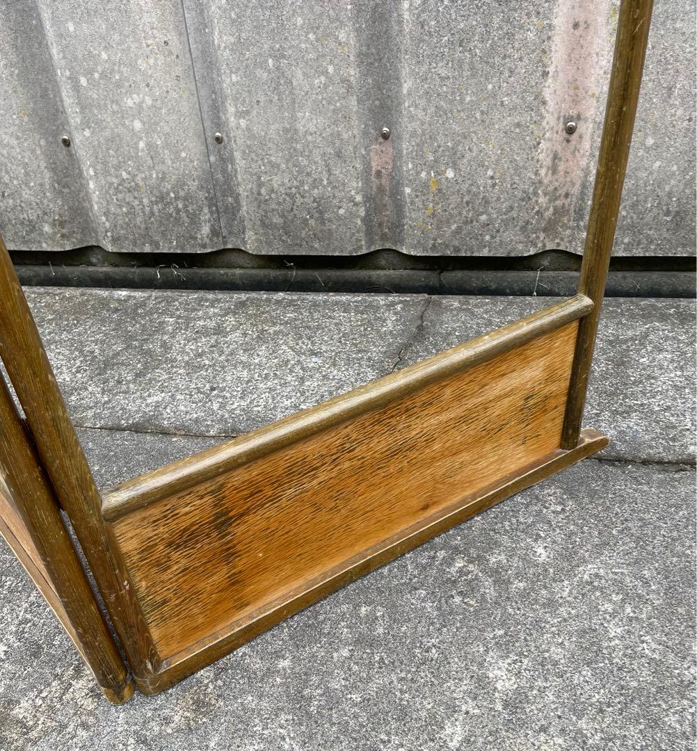 稀少/古道具/当時物/無垢材/木製/衣紋掛け/衣桁/着物掛け/26