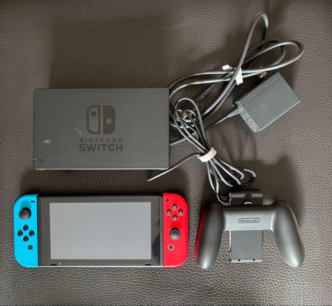 バッテリー強化版 Switch本体 ネオンレッド ネオンブルー　箱なし