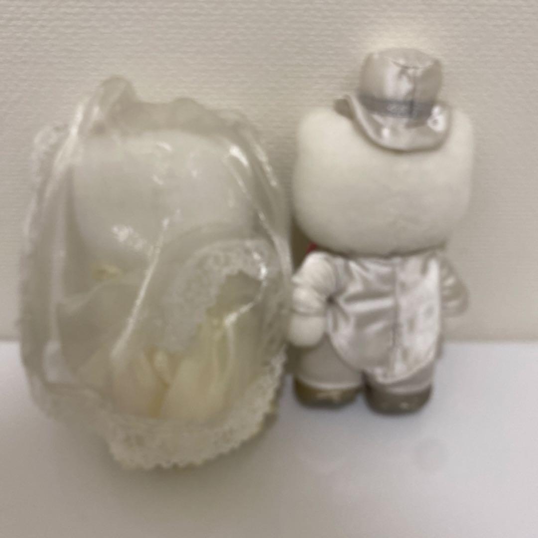 ハローキティ ウェディング ぬいぐるみ セット ドレス タキシード レア