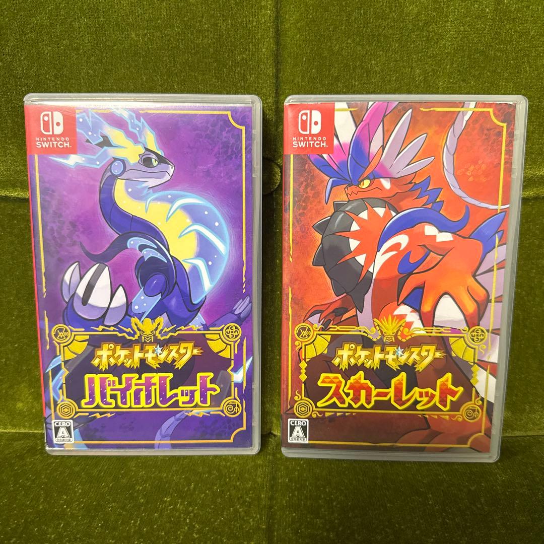 Switch ポケットモンスター バイオレット & スカーレット　２本セット