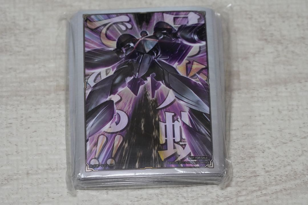 新品未開封　ガンダムウォーネグザ　スリーブ　ターンX　月光蝶である！！