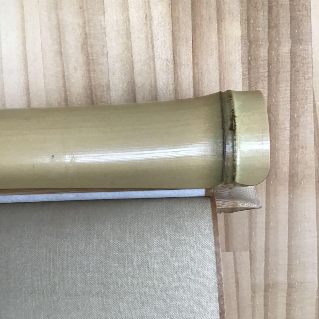 K茶道具　竹製　軸巻上(掛軸の長さ調整する時に) 紙箱　S978KJ