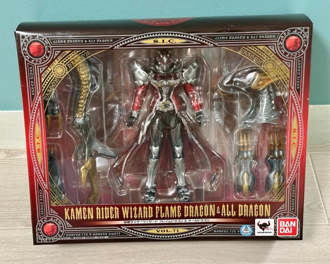 595 S.I.C. 仮面ライダーウィザード フレイムドラゴン&オールドラゴン