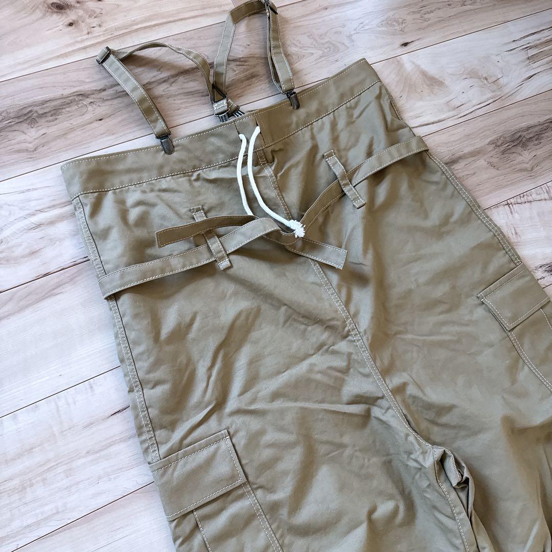 最終値下げ エバゴス ebagos サスペンダーカーゴパンツ チマラ