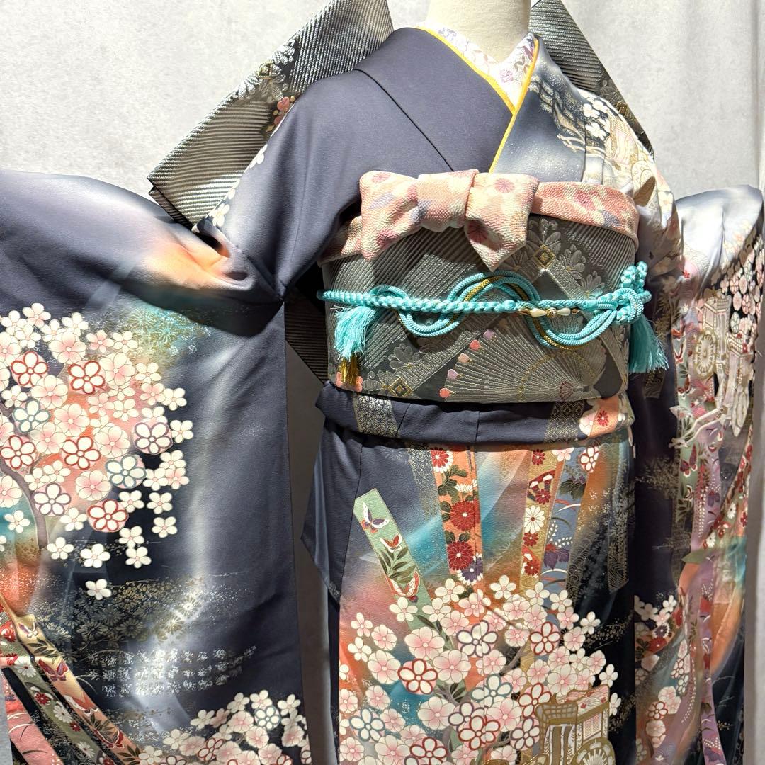 美品　振袖フルセット　古典柄　❤︎可愛い❤︎　長襦袢付き　156〜166cm
